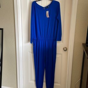 Blue long sleeve jumper size XL
